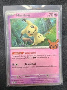 Mimikyu ERROR COSMOS HOLO BLEED 037/091 Pokemon TCG Karte PAF Near Mint NM - Bild 1 von 2