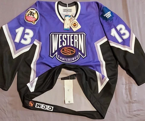 SIGNED Mats Sundin 1996 NHL All Star Game Jersey CCM 48 toronto maple leafs Cover