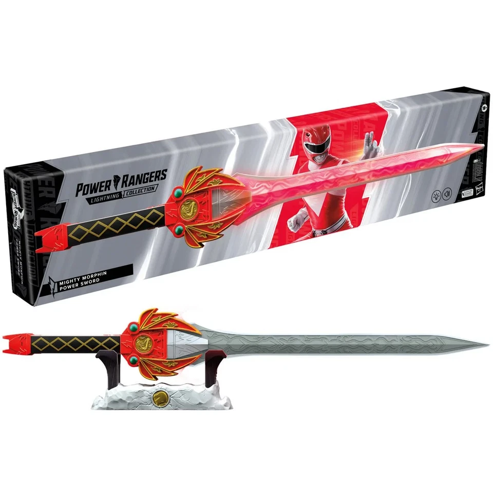 Hasbro Power Rangers Lightning Collection Mighty Morphin Red Ranger Power Sword Replica - Jason MMPR