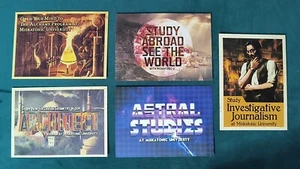 Miskatonic University Postcards Set of 5 Cthulu Lovecraft Astral Studies ++ - Picture 1 of 12