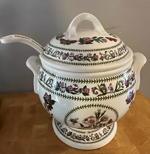Portmeirion Variazioni Ceramica 8 Pinte Zuppa Turata con Pattumiera RARA - Foto 1 di 11