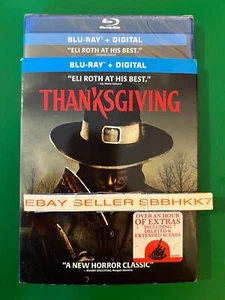 Thanksgiving (Blu-ray + Digital HD) & Slipcover New Sealed Fast Shipping - Imagen 1 de 1
