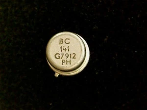 BC141 - Philips NPN Transistor (TO-39) GENUINE - Picture 1 of 2