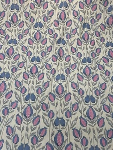 Voyage Maison fabric Rithani Co. BLUEBELL CREAM - Picture 1 of 11