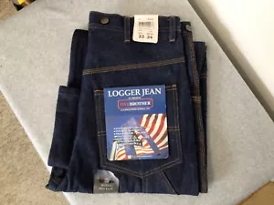 Neu mit Etikett 33 x 34 Five Brother Carpenter schwere Holzfällerjeans aus Baumwolle für Herren #CB32-12 - Bild 1 von 11