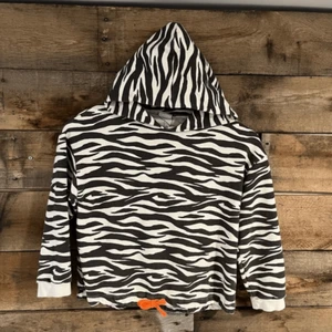 Zara Kids zebra striped hoodie - Picture 1 of 8