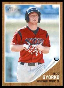 2011 Topps Heritage Minor League Jedd Gyorko Lake Elsinore Storm #125 - Picture 1 of 2