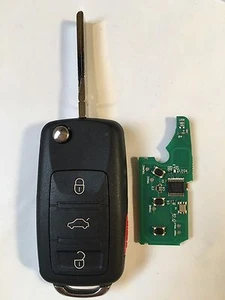 Chiave grezza generica VW Touareg dal 2002 destra 2008 id46 testata senza fiscon - Foto 1 di 2