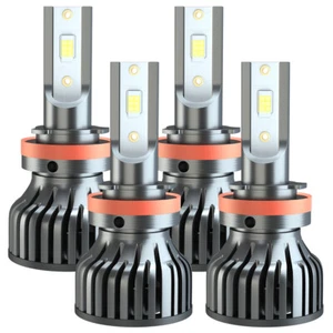 Combo 4X 6000K faros LED bombilla alta-baja F8 para Chevy Impala 2006 2007 2008-2013 - Imagen 1 de 7