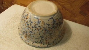 Antique Spongeware Stoneware Bowl 6 1/2" - Picture 1 of 2