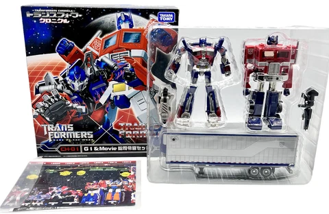 Transformers CH-01 Takara Tomy G1 & Movie Commander Convoy Optimus Prime Figures Cover