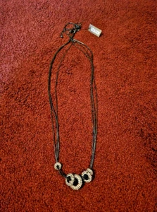 Chico's Halskette mit 5 funkelnden Ringen - Liste 49,99 $ Toller Kauf - Bild 1 von 5