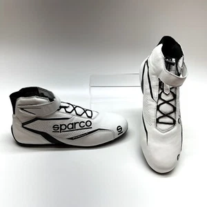 Sparco Formula 001296 FIA Racing Auto Car Kart Race Rally Boots Shoes Mens 12 - Picture 1 of 7