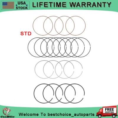Поршневые кольца двигателя для 2009 2010 2011 12 2013 Toyota Matrix Scion xB 2,4 л 2AZFE - Изображение 1 из 4