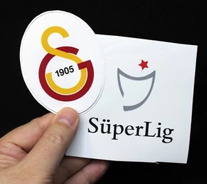 Turkish Super Lig and Football Club Galatasaray AS Logo Stickers - Picture 1 of 8