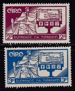 Irlanda 1937 - Yvert 71/72 - Nueva Constitucion - Serie Completa- MH - Picture 1 of 2