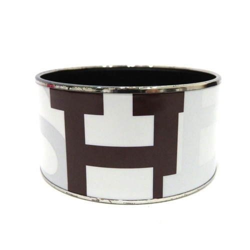 HERMÈS Hermes Email TGM Bracelet Bangle Multicolor Ladies