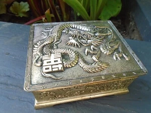 Chinese dragon metal musical box working - Picture 1 of 14