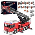 Mould King 17022 Fire Engine Truck Firefighting Vehicle Building Block Toy Kit