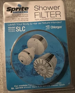 Sprite SLC) Cartuccia di Ricambio Filtro Doccia, Blu NUOVO SPEDIZIONE GRATUITA - Foto 1 di 2