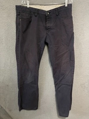 Pantalones Theory Hombre Culver Pierna Recta Talla 36 Negro Adulto Algodón Foto 1 de 4