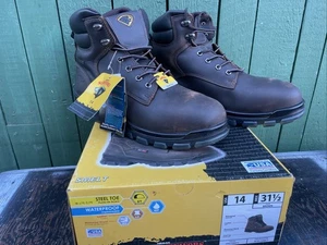 Herman Survivors Smelt Waterproof Steel Toe Size 14 Work Boots Metatarsal Shield - Bild 1 von 24
