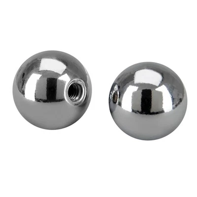 2 piezas perillas de ajuste de asiento cromadas 1967-77 o manijas de tracción de puerta 1964-67 para Corvette Foto 1 de 4