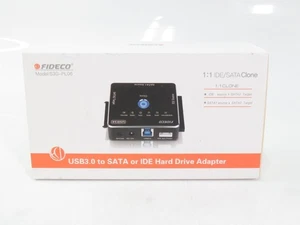 (S) Fideco USB 3.0 To SATA Or IDE Hard Drive Adapter - New - Afbeelding 1 van 4