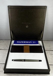 Waterman Expert City Line Urban Füllfederhalter Silber feine Spitze mit Box - Bild 1 von 10