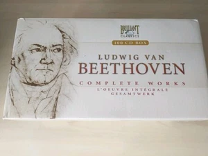 Ludwig Van Beethoven Complete Works, 100 CD Box set. Brilliant Classics. - Picture 1 of 4