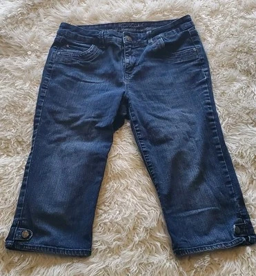 Mujer Gloria Vanderbilt All Around Efecto Adelgazante Denim Skimmer Talla 4P Kenia Foto 1 de 4