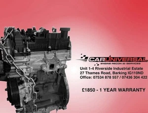 Fully Reconditioned Ford Fiesta 1.0 Bare Engine SUPPLY&FIT service 12-19 in EXC! - Picture 1 of 2