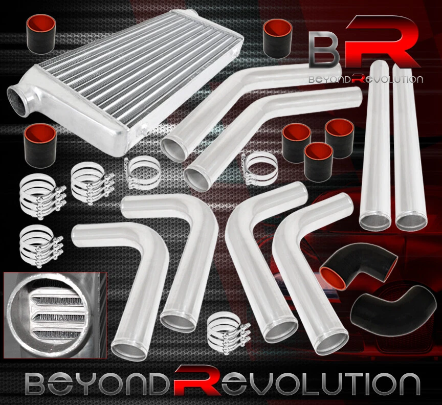 31"X11.5"X3.0"Light Weight Fmic Intercooler+3.0" T6061 Aluminum Pipe Piping Kit - Image 1 of 1