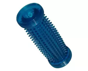 Fußroller blau - spitze Stacheln - Igelrolle Massagerolle Fußrolle Noppenrolle - Bild 1 von 4