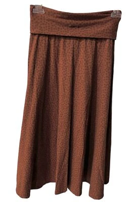 Patagonia midi Skirt Womens XS Morning Glory Fold Over Waist lagenlook minimal - Image 1 of 4