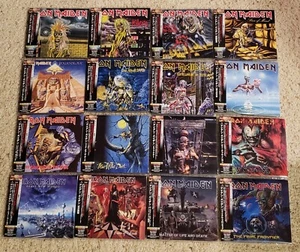 IRON MAIDEN - 16 CD- 2019 Japan Digipak Remastered Edition Factory Sealed Bundle - Foto 1 di 1