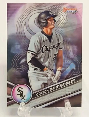 2022 Bowmans Best #TP-27 Colson Montgomery Refractor Chicago White Sox - Image 1 of 2