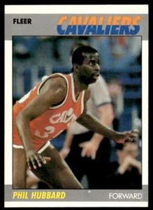 1987-88 Fleer #53 Phil Hubbard BASKETBALL Cleveland Cavaliers - Picture 1 of 2