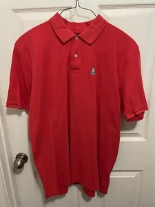 Mens Psycho Bunny Polo Shirt Coral Size (9) 3XL XXXL - Picture 1 of 1