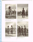 93rd Highlanders, 60th Rifles, Scots Fusiliers 1909 Antique Military Print