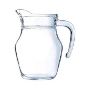 Glass Jug Pitcher Water Orange Juice Water Drinks Milk Breakfast Iced Tea 500ml - Picture 1 of 3