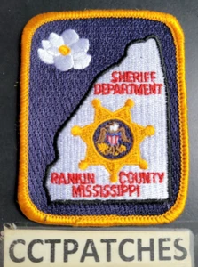 PARCHE DE HOMBRO (PEQUEÑO) DEL CONDADO DE RANKIN, MISSISSIPPI SHERIFF COMO NUEVO - Imagen 1 de 2
