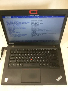 LENOVO THINKPAD T440 - BOOTS TO BIOS - INTEL I5 4300U - 4GB RAM - READ DESC - BB - Picture 1 of 7