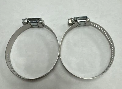 Abrazaderas de manguera talla #36. 23-70mm, 1-3/4 - 2-3/4".  "NOS". (CANTIDAD = 2) Foto 1 de 4