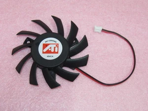 65mm Graphics Card Fan Replacement 40mm 2Pin EVERFLOW T127010SL 12V 0.18A R14a - Picture 1 of 3