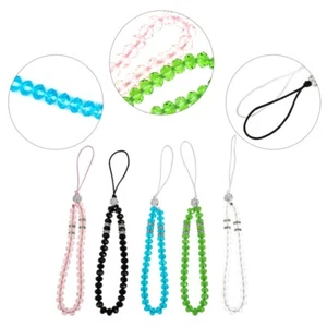 Durable Crystal Lanyard Strap 5pcs -Lost Wrist Chains - Zdjęcie 1 z 12