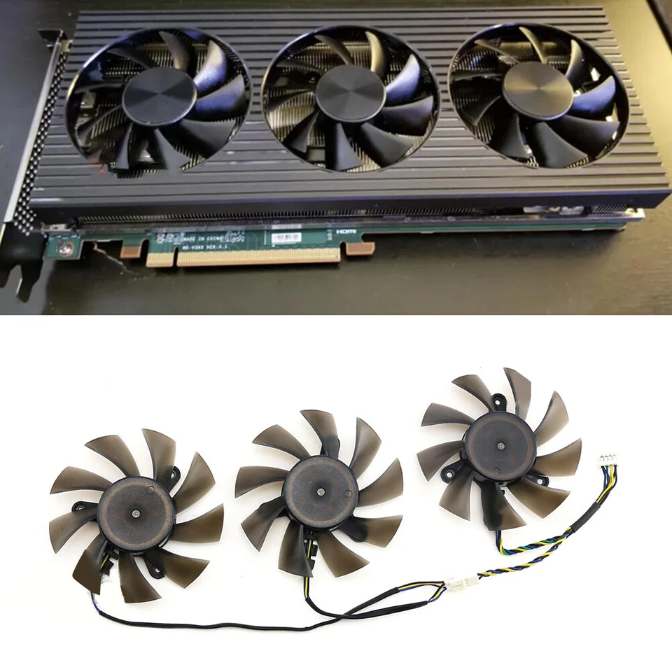 PLA08015B12HH For Dell RX6800 XT Graphics Card Cooling Fan - Image 1 of 1