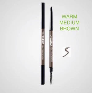 KISS N.Y PROFESSIONAL TOP BROW FINE PRECISION BROW PENCIL WARM MED. BRAUN KBPP03 - Bild 1 von 1