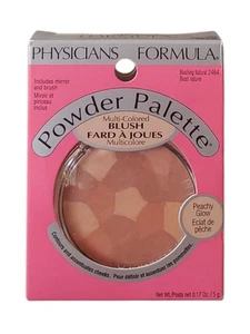 Physicians Formula Powder Palette Blush Blushing Natural 2464 Peachy Glow New - Picture 1 of 5