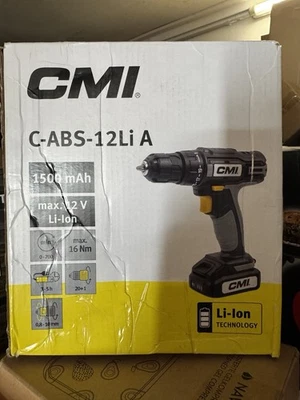 CMI Akku Bohrmaschine C-ABS-12 Li A - Bild 1 von 2